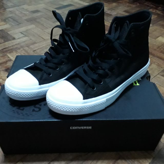 Converse best sale lunarlon black