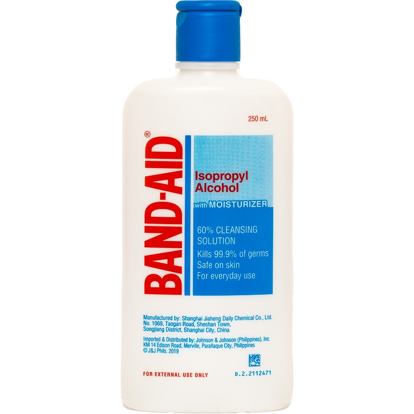 BandAid Isopropyl Alcohol 250mL Shopee Philippines