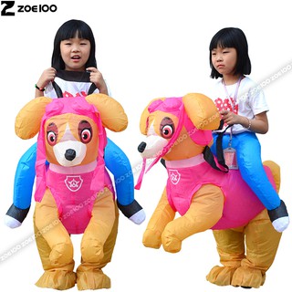 PAW Patrol Inflatable Costume Adult Party Christmas Halloween Costume  Cartoon Doll Costume Marshall Chase Skye Dog Inflatable Dog