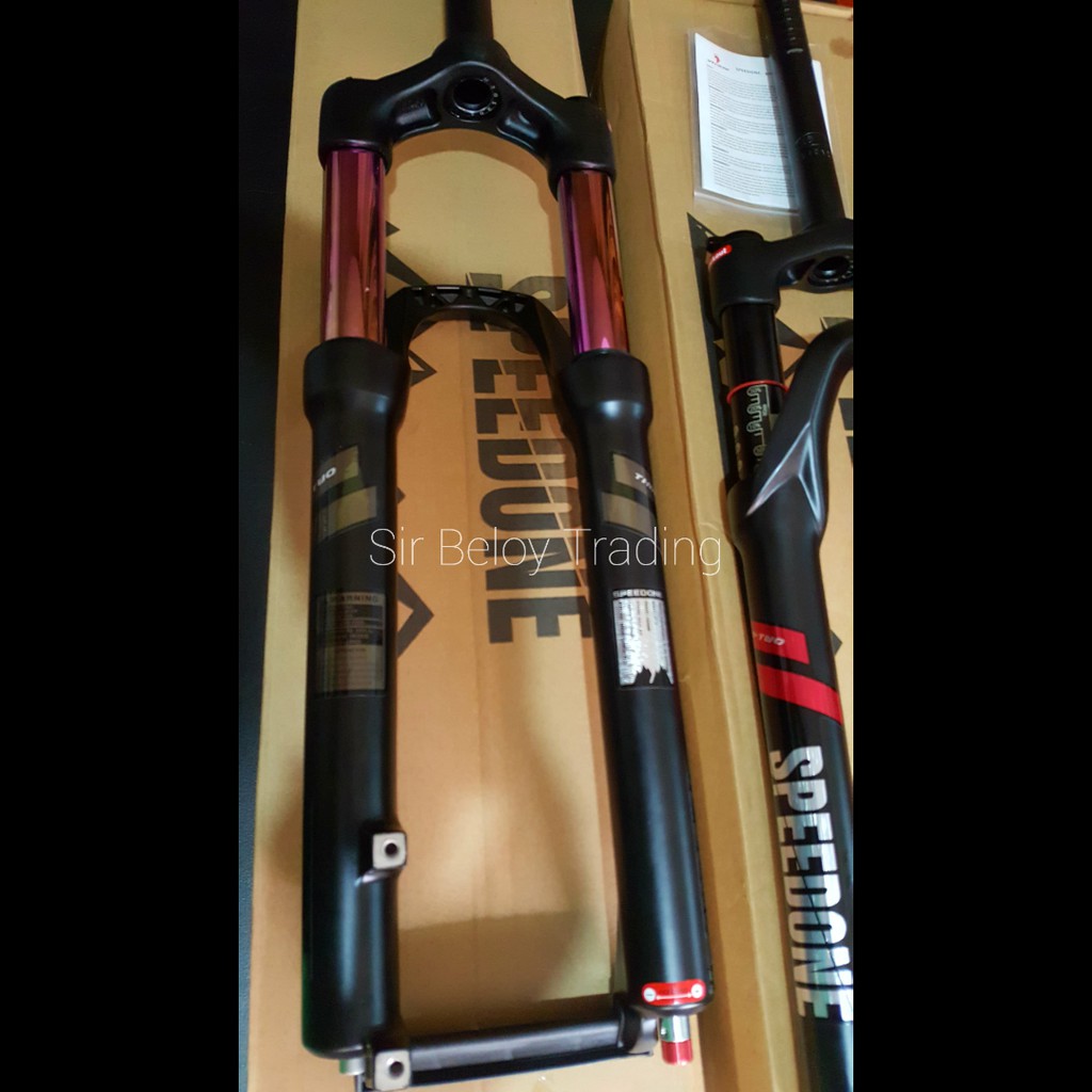 SpeedOne Bazooka Air Fork Suspension 29er 27.5 MTB Fork SpeedOne Fork Shopee Philippines