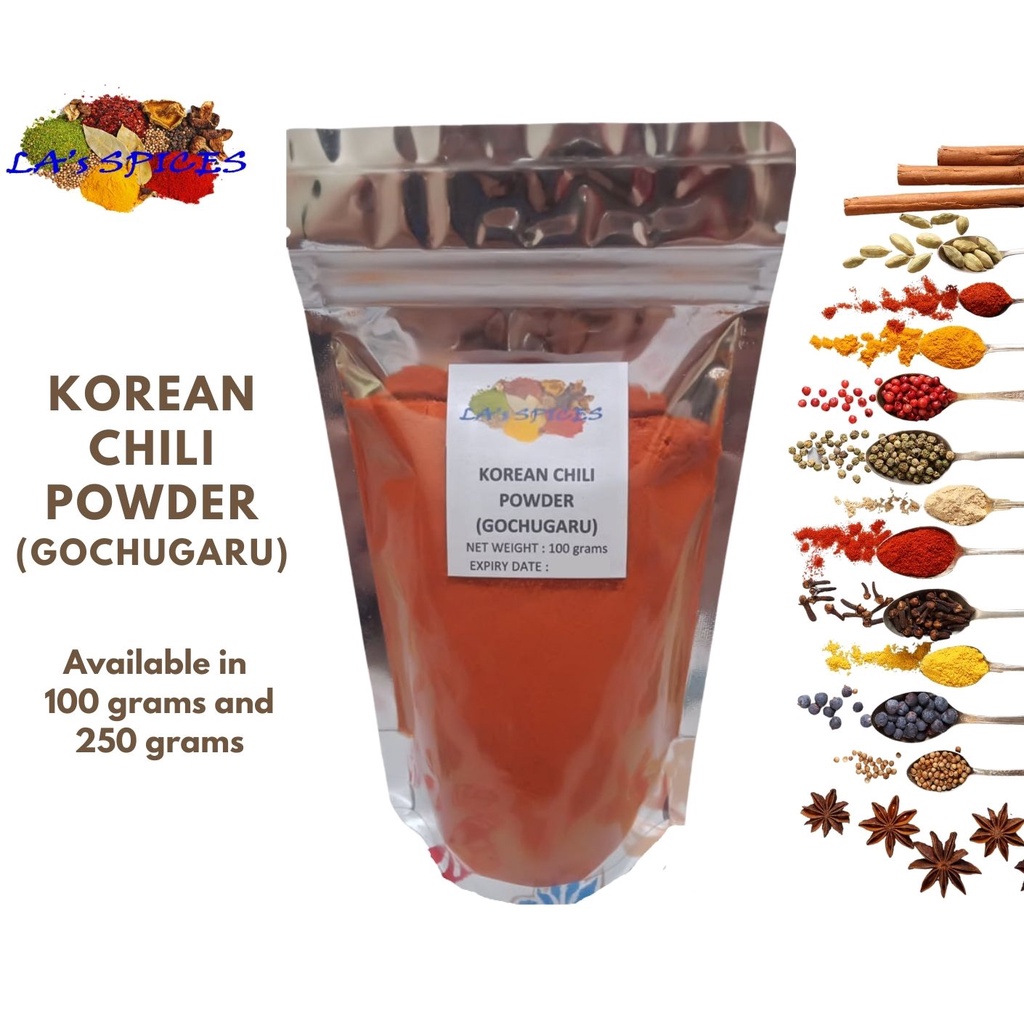 Korean Chili Powder/Flakes (Gochugaru) 100 grams, 250 grams or 500 grams Shopee Philippines