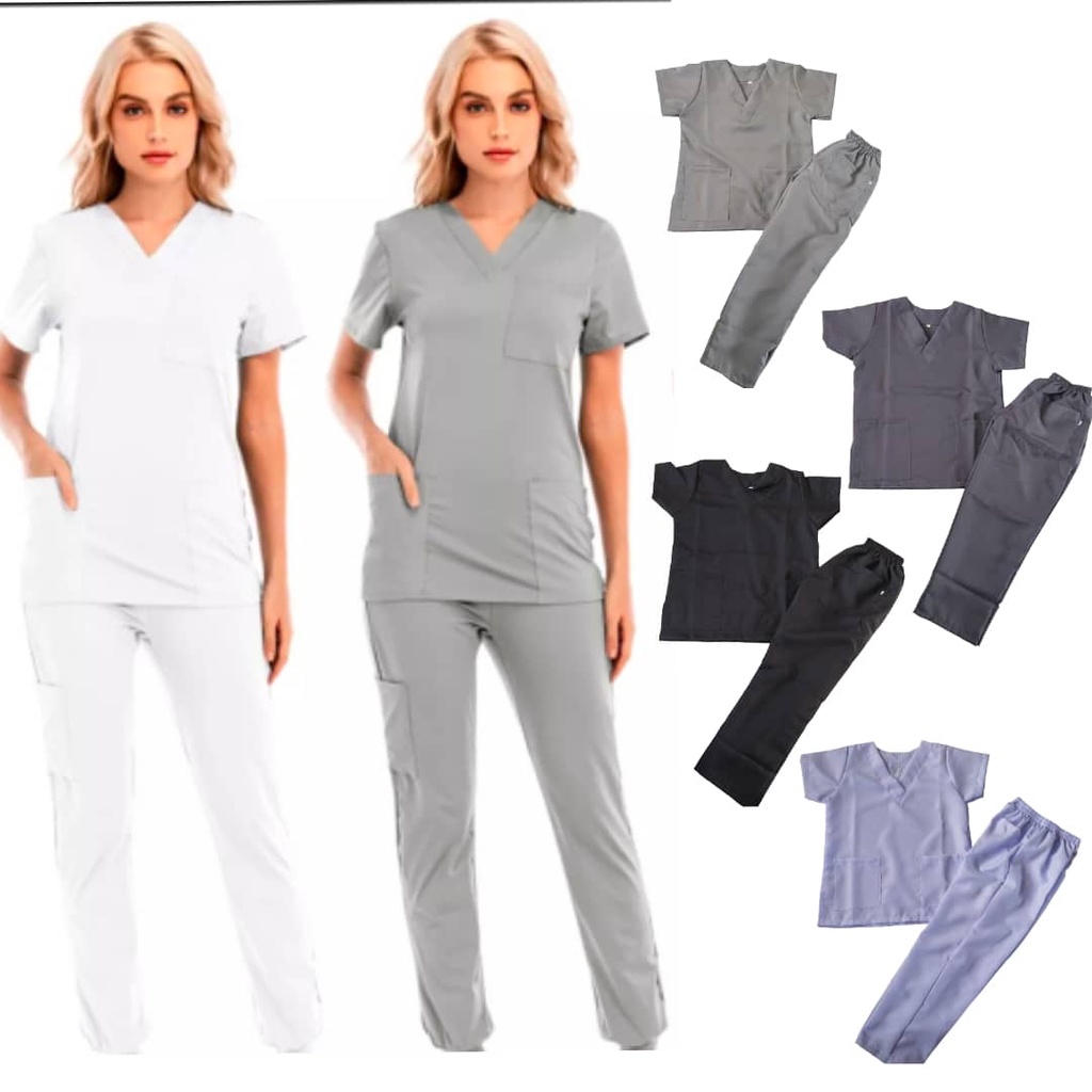 Liimocs' QUALITY MINIMALIST SCRUB SUIT (wash& wear) | Shopee Philippines