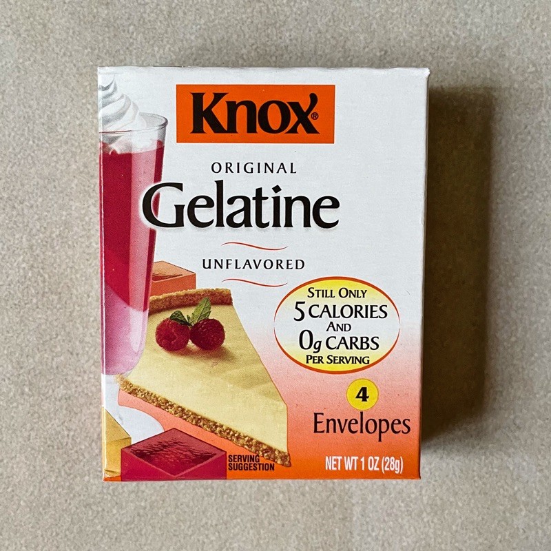 Knox Original Unflavored Gelatin Envelope(Keto approved) (per envelope