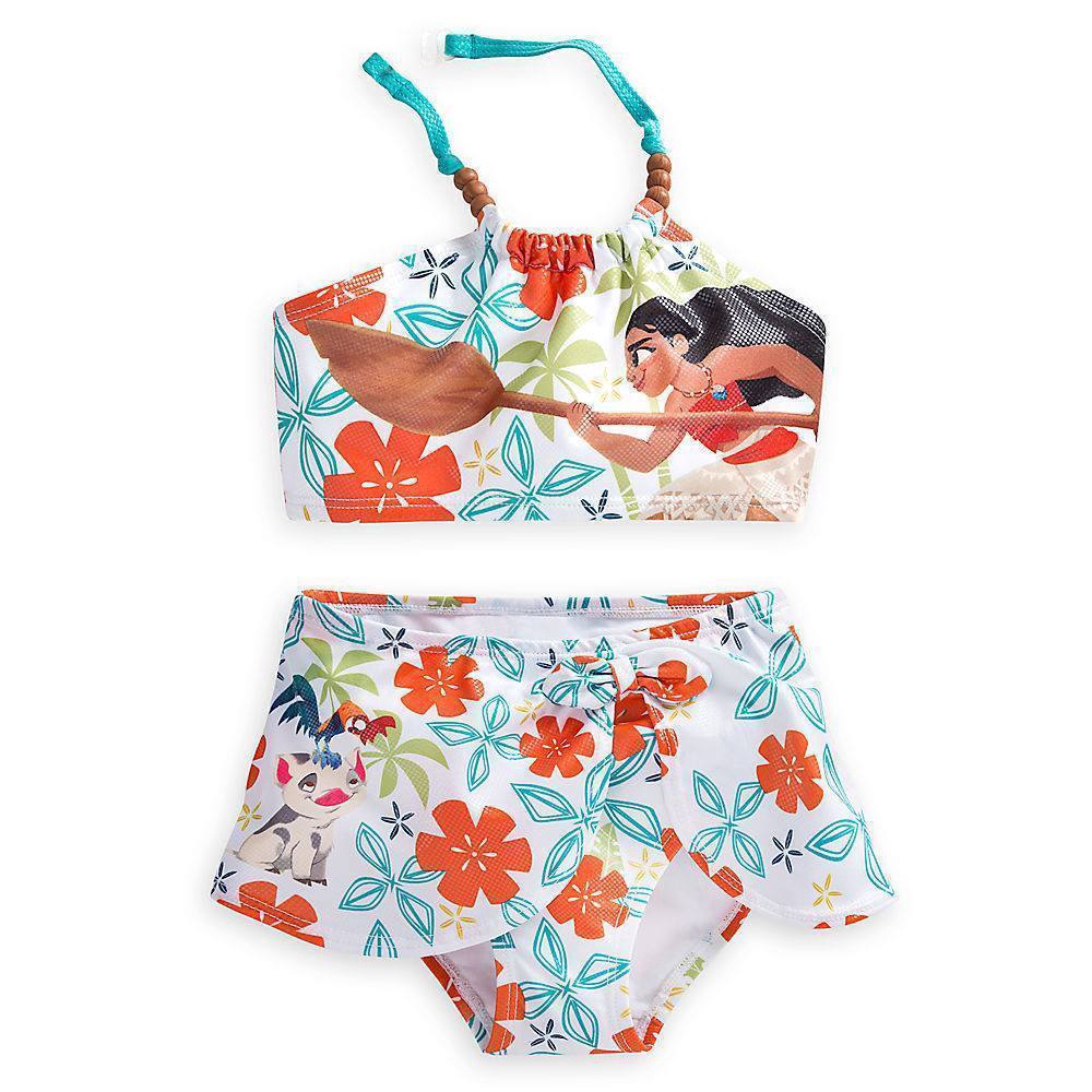 Kids Toddler Swimsuit for Girls Moana 2 Piece Swimming Bathing Bikini Summer Shopee Philippines