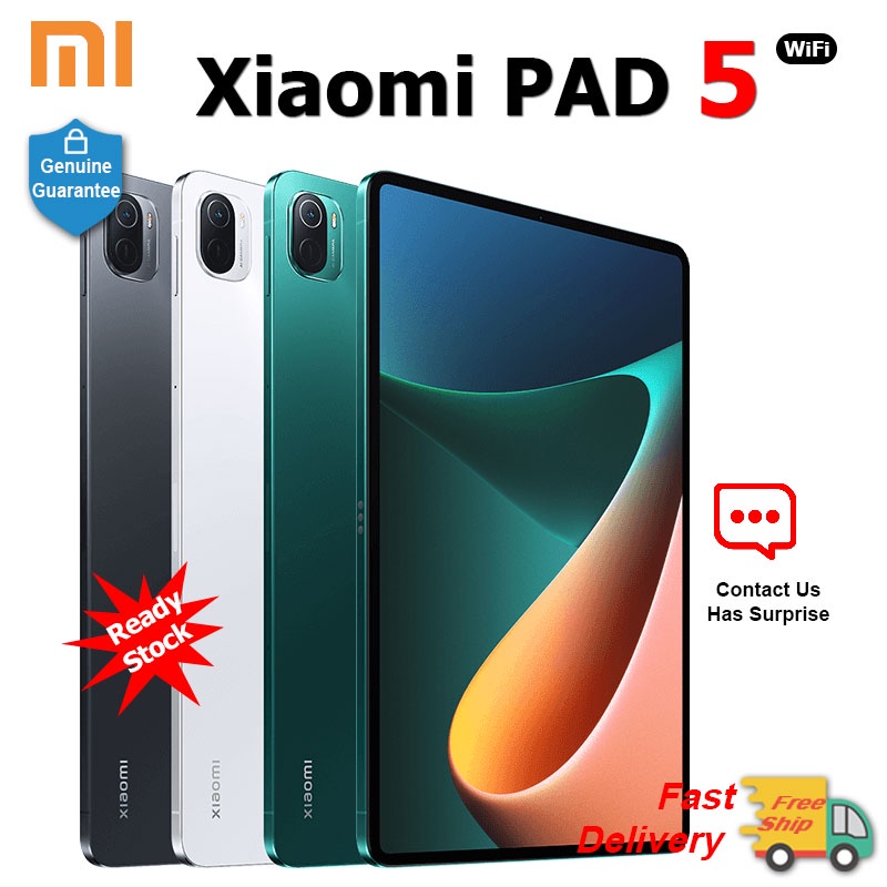 [Ex Stock] Original Xiaomi Pad 5 with 11 inches WQHD+ 120Hz Display and ...