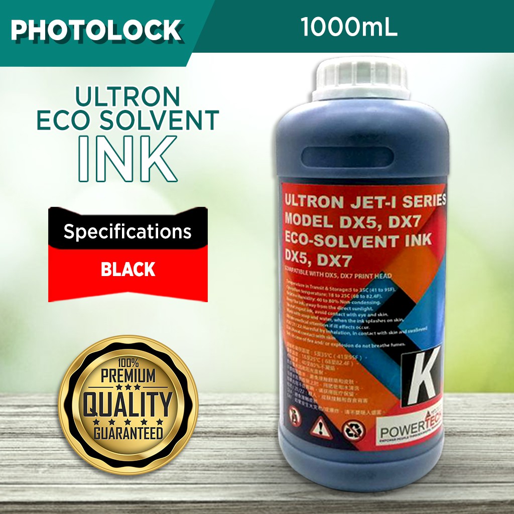 Ultron Eco-Solvent Ink for EP DX5/6/7 Head 1000ML | Shopee Philippines
