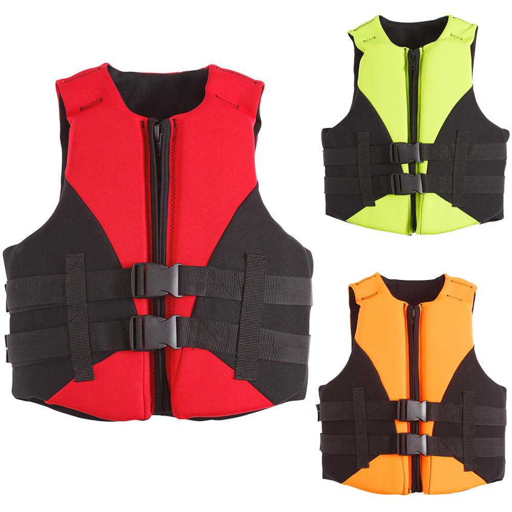 Neoprene Life Vest Kid Swimming Life Jacket for Children Boating Beach ...