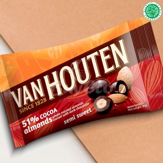 VAN HOUTEN, Van Houten Almond Pouch 80g