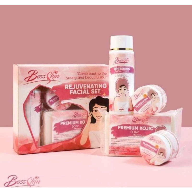 Authentic BOSS SKIN REJUVENATING SET BY GIGI DE LANA (G COSMETICS