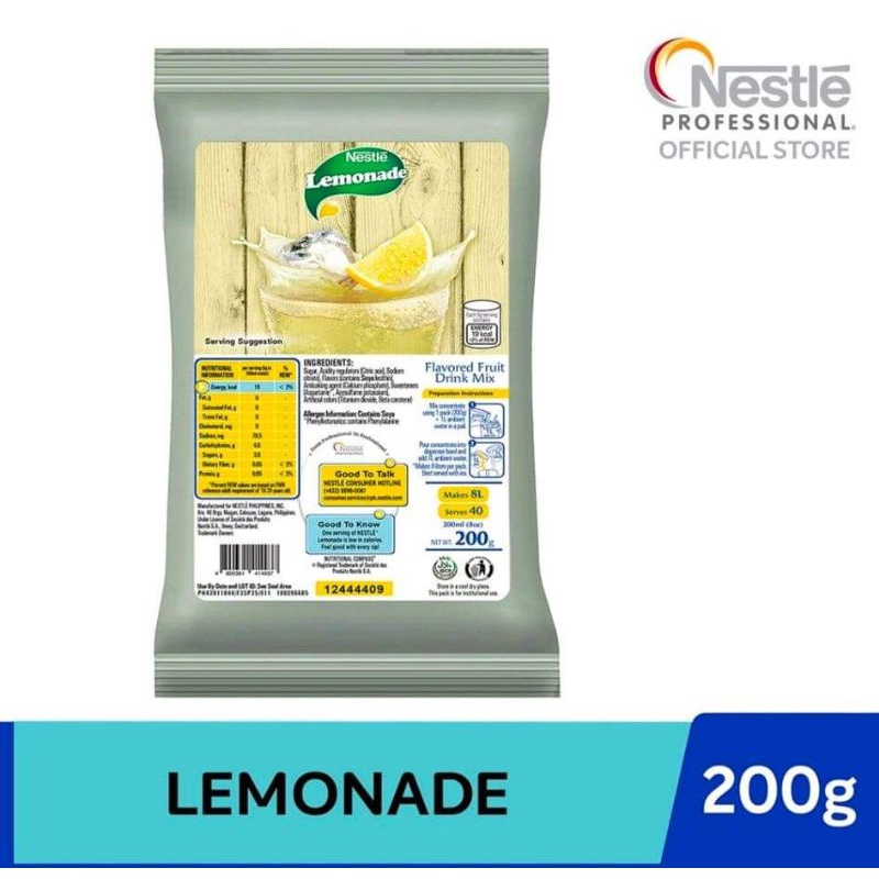Nestle Blue Lemonade powdered juice drink ( BEST SELLER ) Shopee