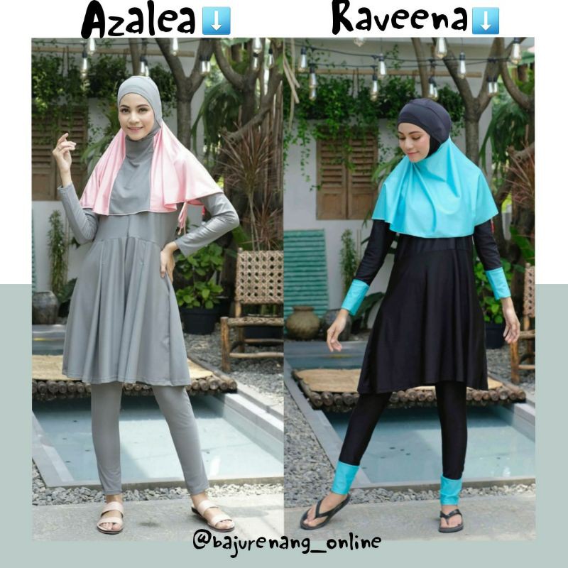Muslim Swimwear for Women, Plain syari Girls, NAY Azalea Ravena ...
