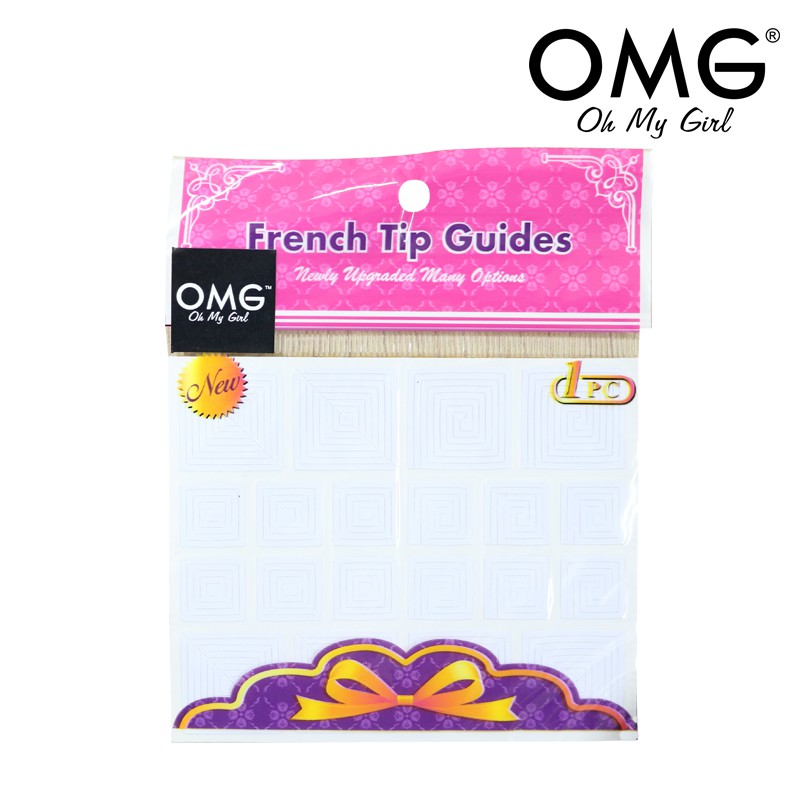 OMG Nail French Tip Sticker Guide | Shopee Philippines