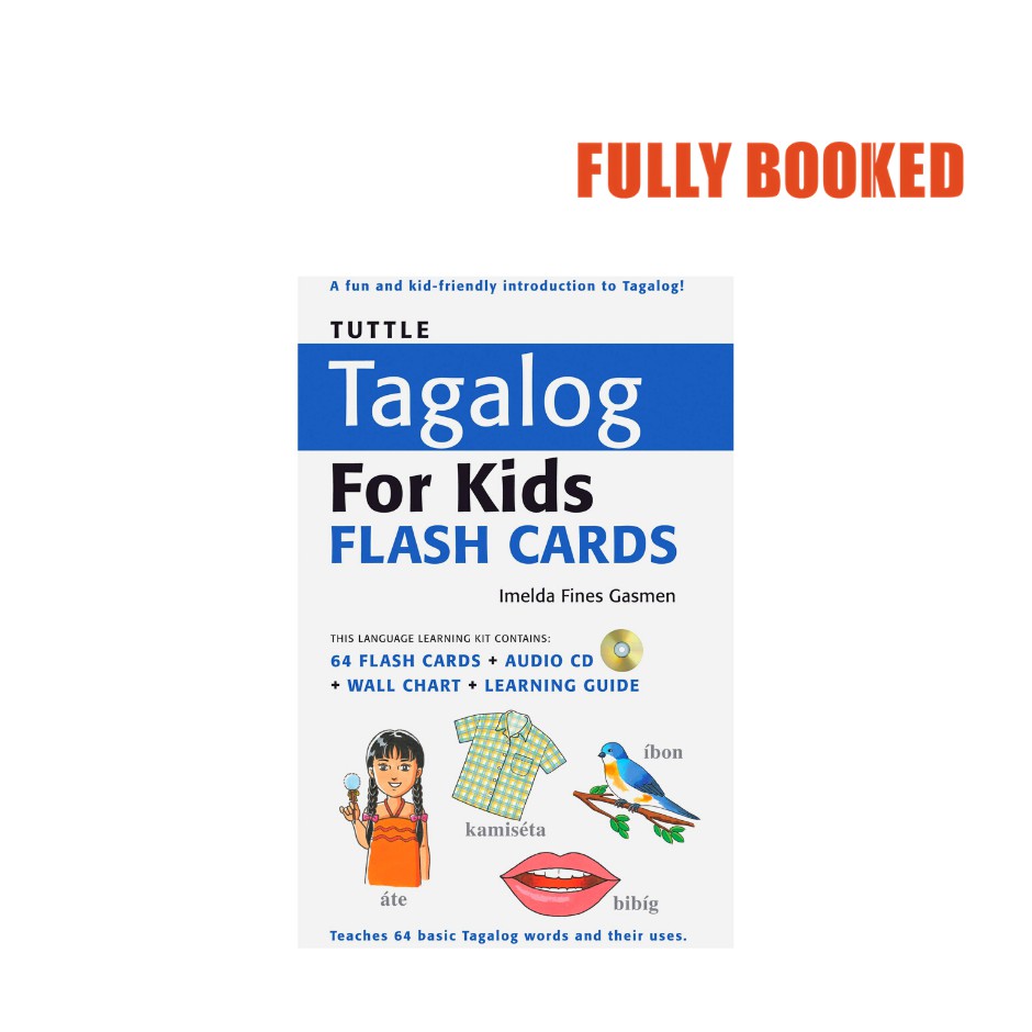 Tagalog For Kids Flash Cards Kit By Imelda Fines Gasmen | Shopee ...