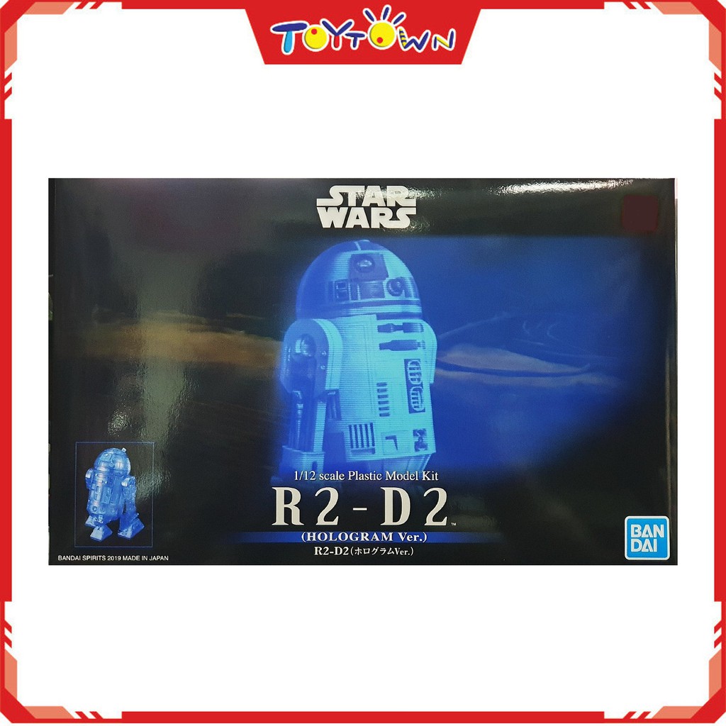 Bandai Star Wars 1/12 Scale Plastic Model Kit R2-D2 (Hologram Ver ...