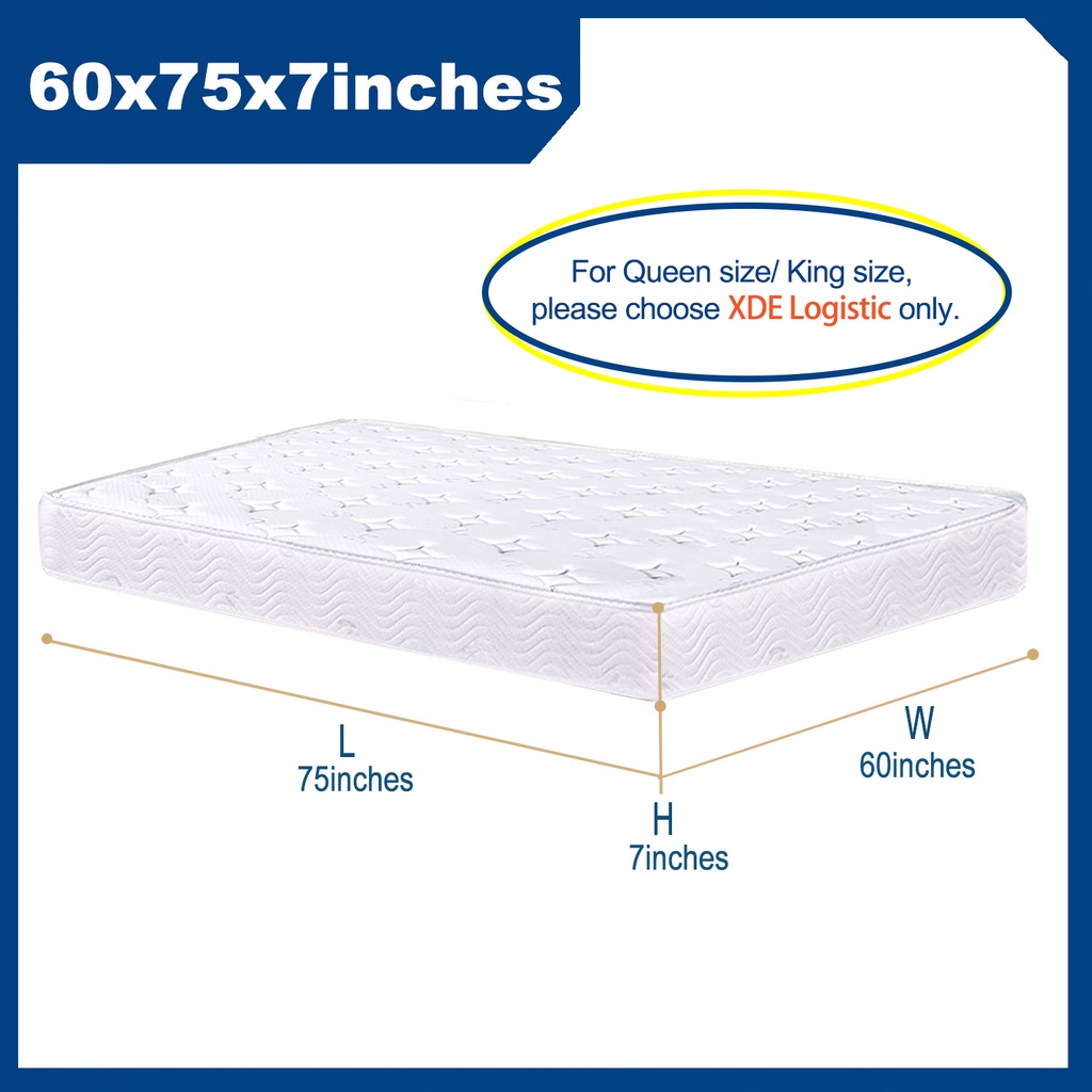 10Years Warranty SeaChoice Memory Foam Spring Mattress Medium Hardness ...