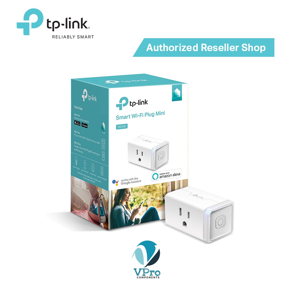 TPLink HS105 Smart WiFi Plug Mini Small, Simple, Smart. Shopee