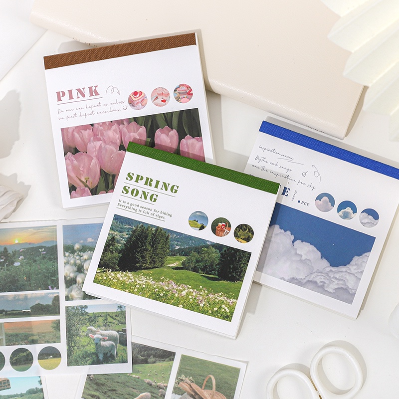 Journamm 40pcs/pack Aesthetics Decor Stickers Book DIY Scrapbooking ...