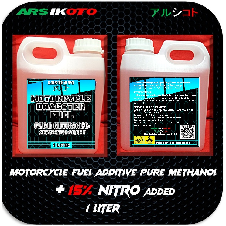 MOTORCYCLE FUEL ADDITIVE PURE METHANOL AND 15 NITRO METHANE ADDED 1 LITER. Shopee Philippines