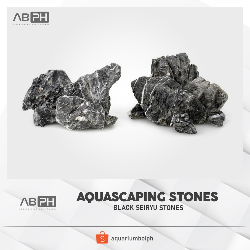 Black Seiryu Stone for Aquascaping and Aquarium Design | Shopee Philippines