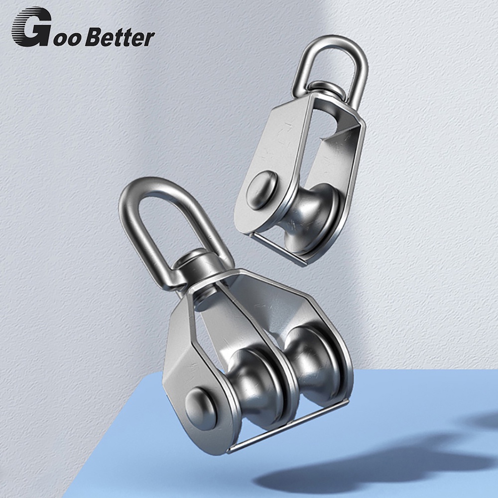 Singledouble Wheel Swivel Pulley Block A2 Stainless Steel M15 M20 M25