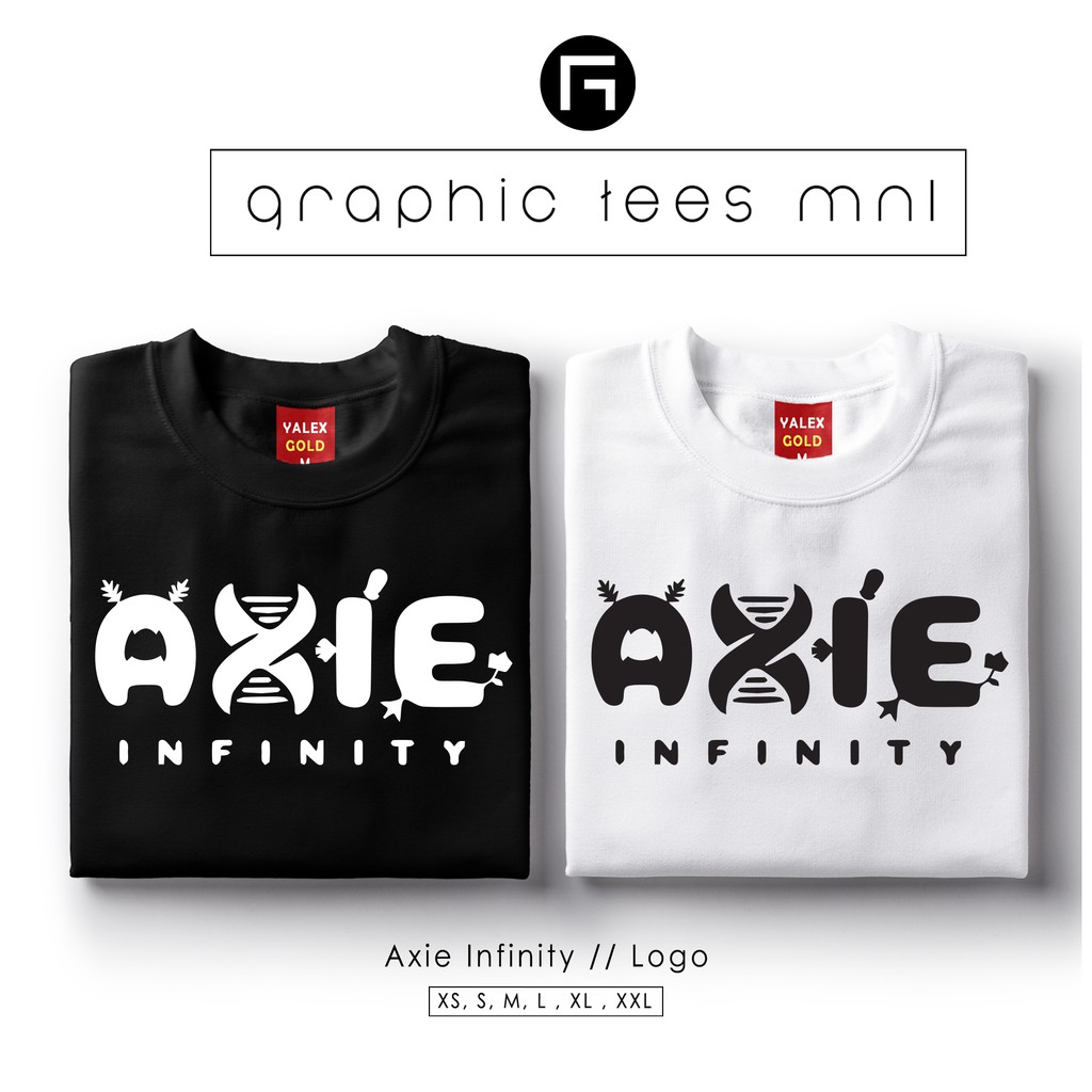 Graphic Tees Mnl Gtm Axie Infinity Logo Customized Shirt Unisex