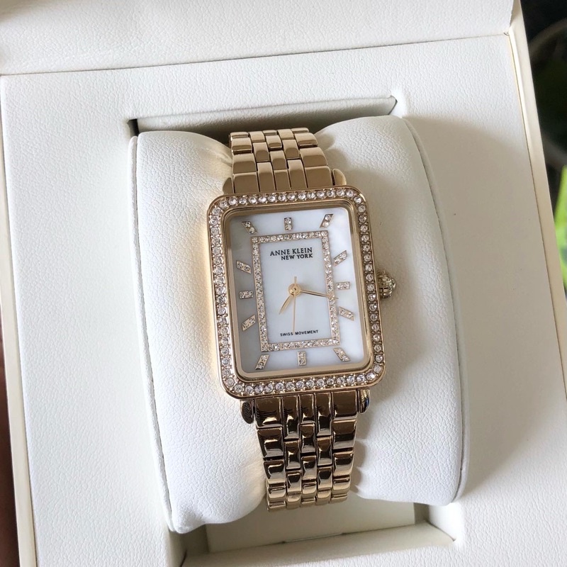 Authentic Anne Klein NY Gold Tone Watch