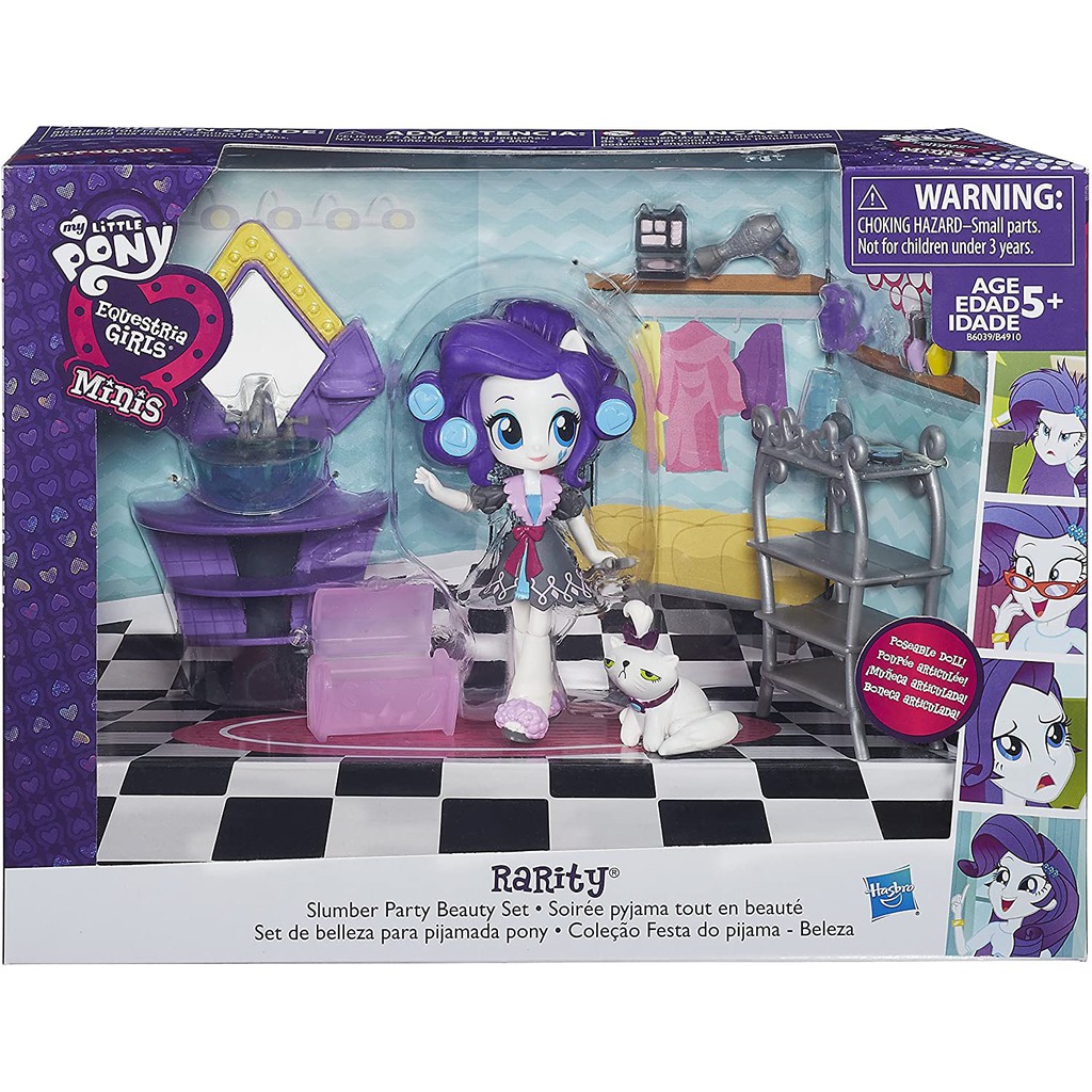My Little Pony Equestria Girls EG Mini Friendship Rarity Doll | Shopee ...