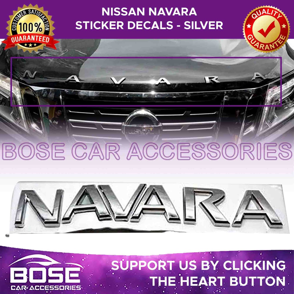 Car Hood Emblem Sticker for Toyota Fortuner 2016 - 2023 / Nissan Navara ...