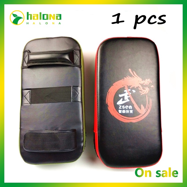Halo Fast deliver Kick Boxing Pad Punching Bag Foot Target Mitt MMA ...