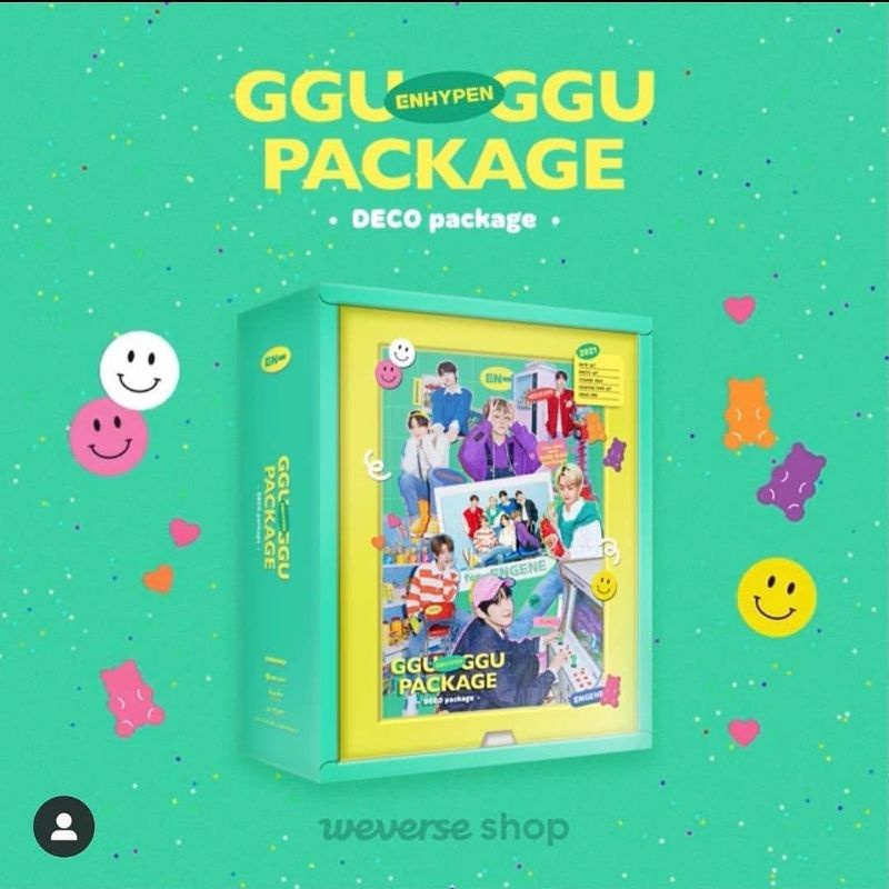 ENHYPEN GGU GGU DECO PACKAGE [TINGI] | Shopee Philippines