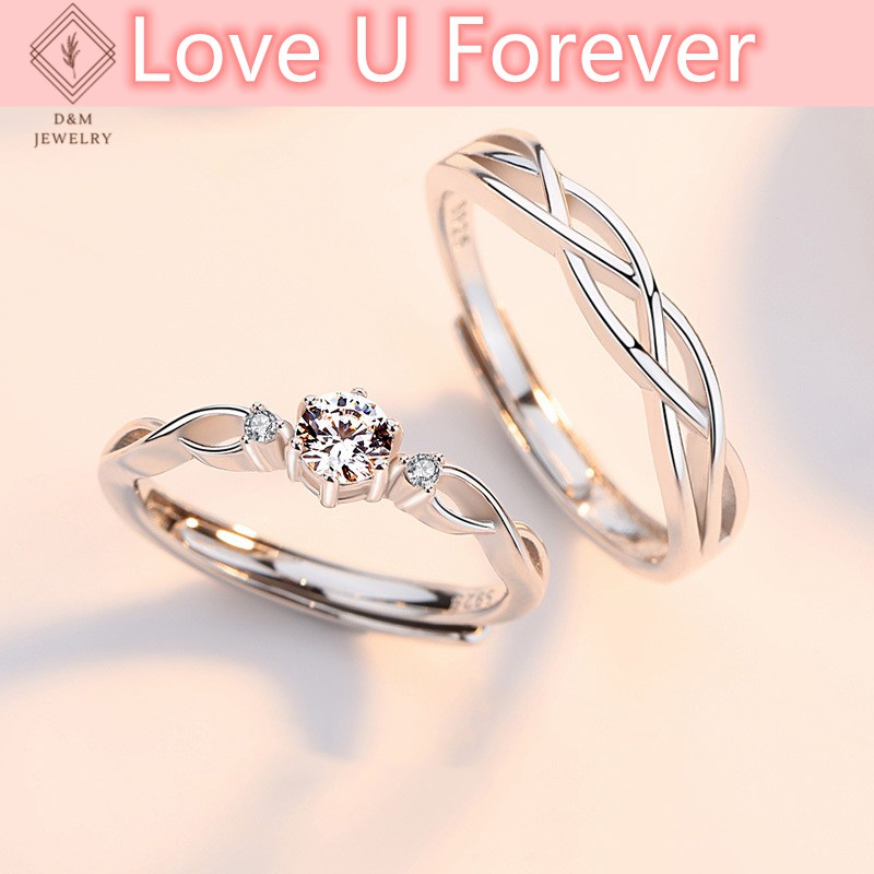 Couple on sale ring shopee