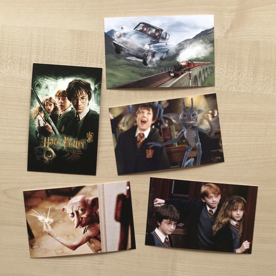 Harry Potter Postcard - Set H083 (5 pcs) | Shopee Philippines