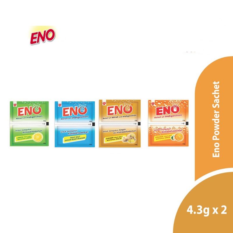 ENO FRUIT SALT ( 4.3 g X 2 sachets ) | Shopee Philippines