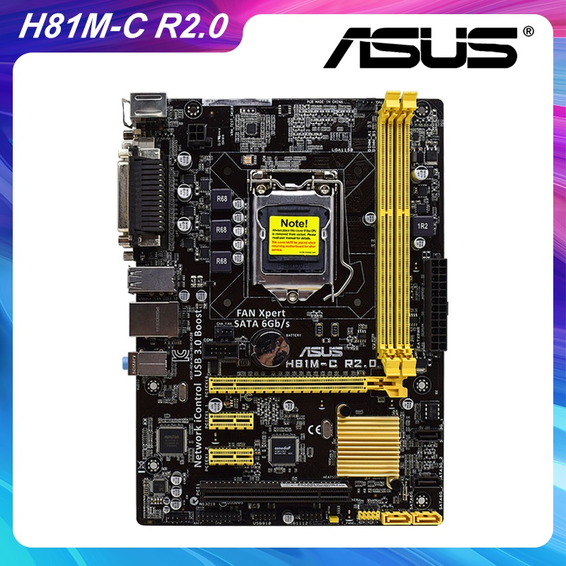 ASUS H81MC R2.0 Motherboard 1150 Motherboard DDR3 Intel H81 Support