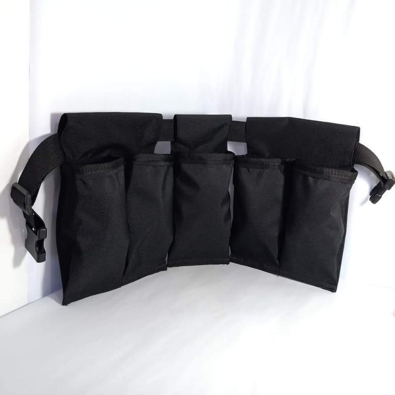 1 POCKET to 5 POCKETS Bussing Belt Janitorial Belt Bag Utility Belt