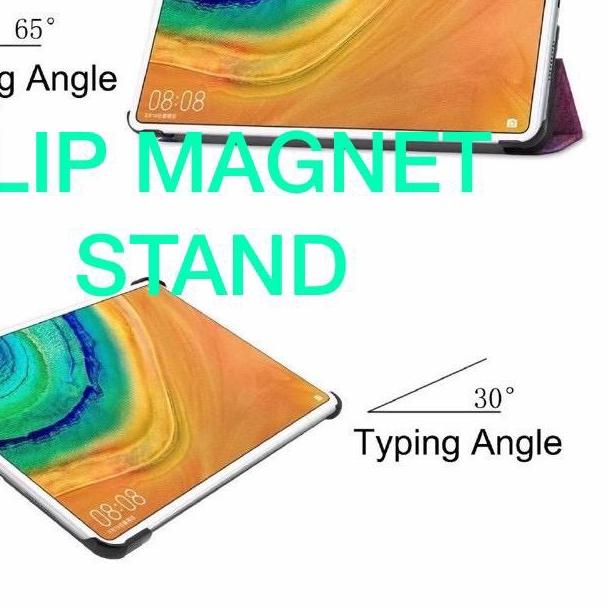 Succtopy Custodia per Huawei MatePad T10S/T10 2020, PU Cover Tablet T10 9.7 AGR-L09 AGR-W09 Protettiva Slim Smart Protettiva Case Huawei T10S 10.1 AGS3-L09 AGS3-W09,Farfalla Viola