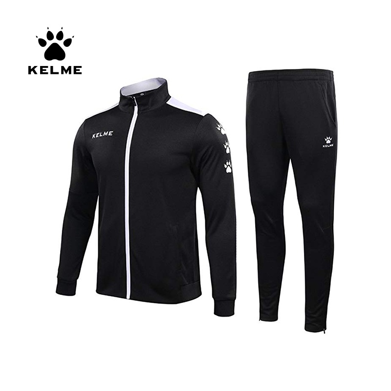 KELME Men s Sportswear Warm Tracksuit Jacket Sweatpants Running