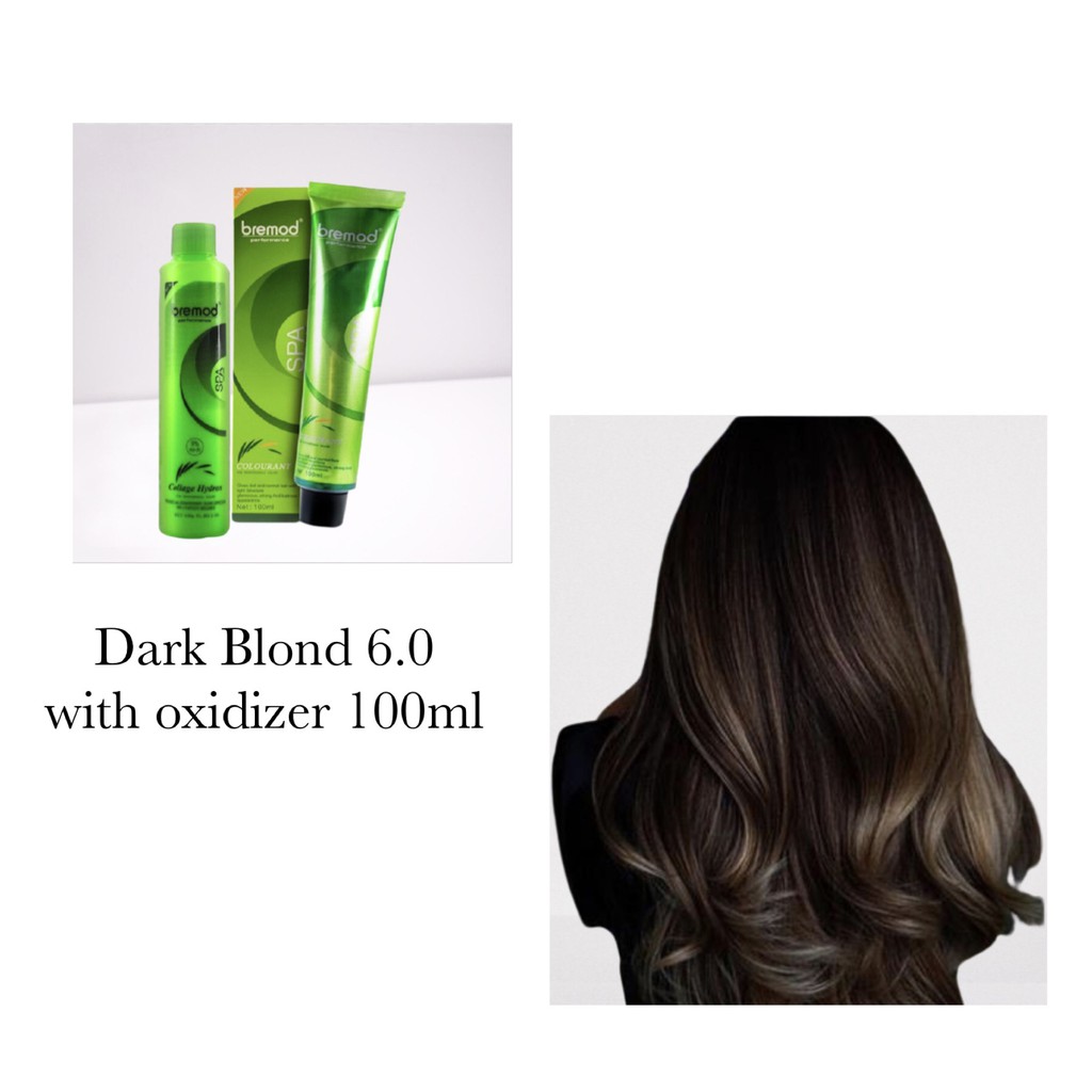 Dark Blond 6 0 Hair Color w oxidizer 100ml Shopee Philippines