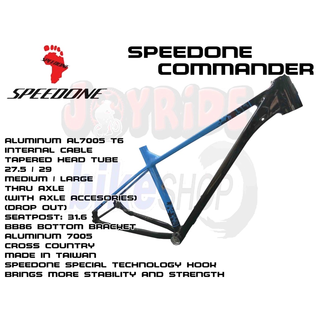 Speedone commander 27.5 deals