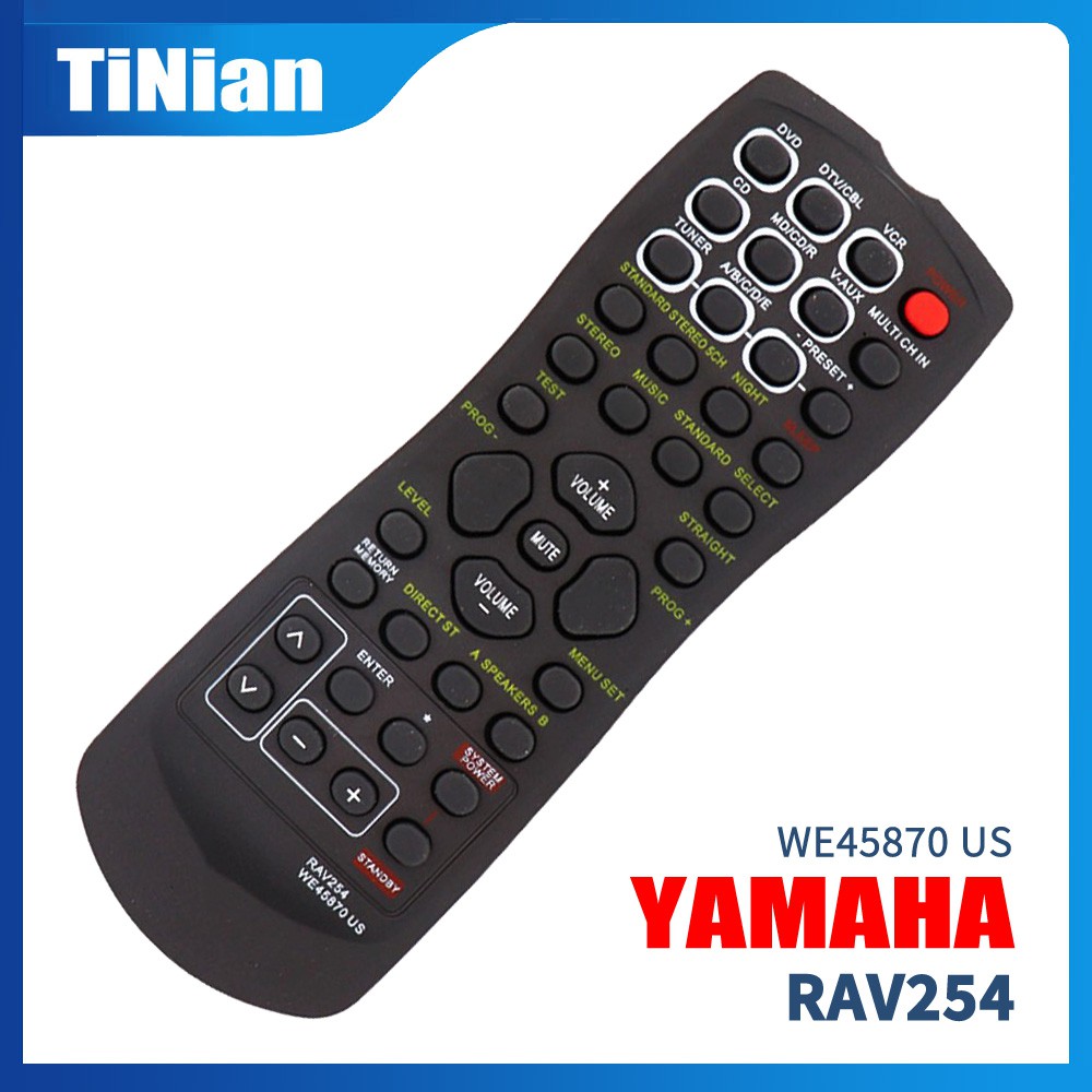Remote Control RAV254 for YAMAHA AV Amplifier RX-V420 DTS RX-V793 RX ...