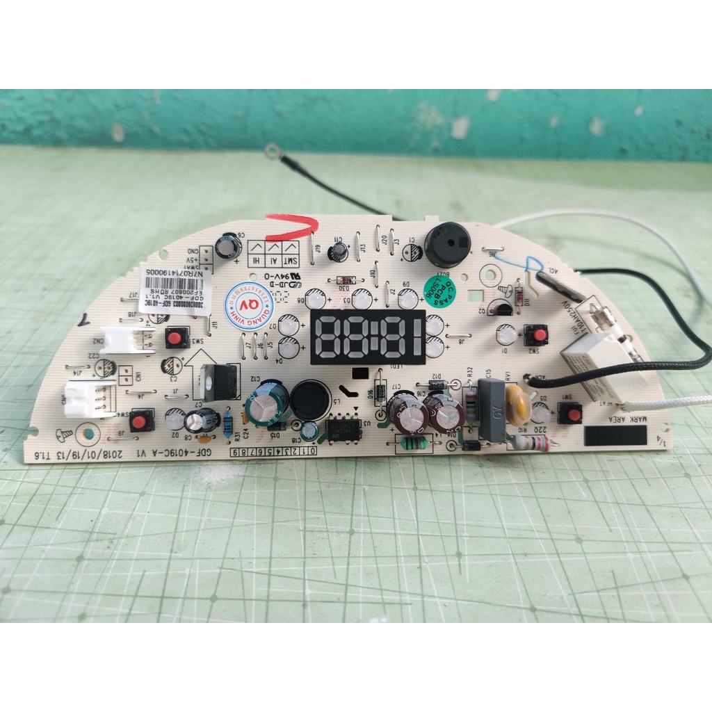 Electronic rice cooker control board 180, 185, 186VN Sharp | Shopee ...