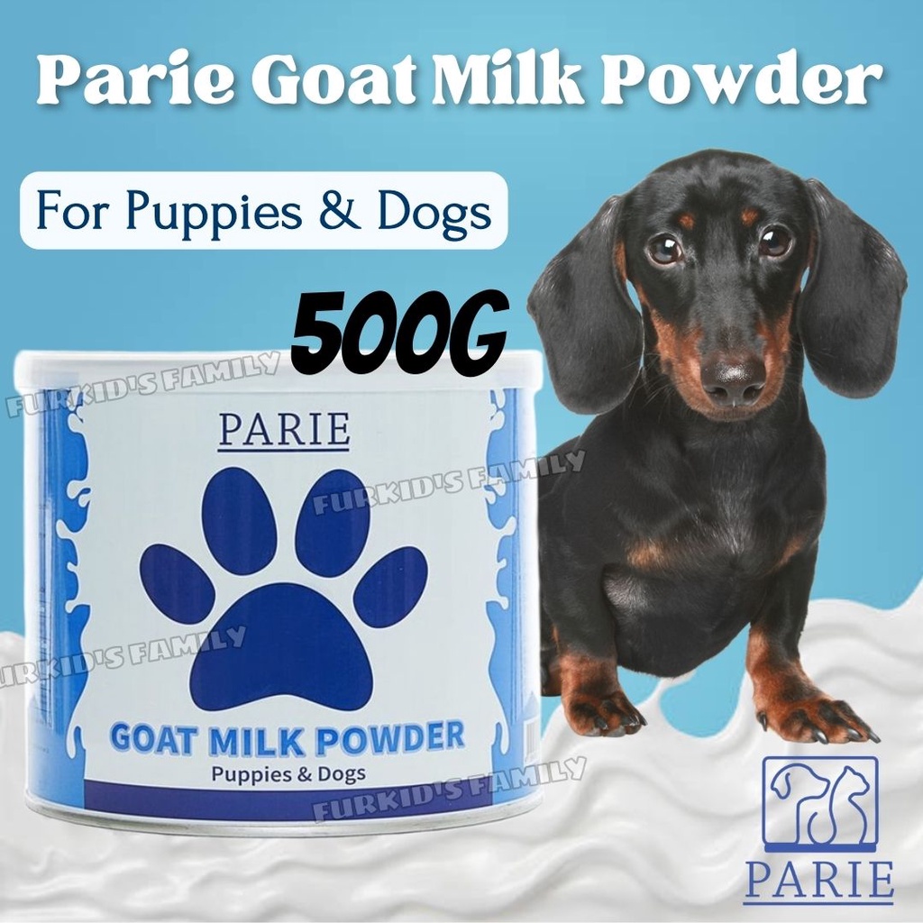 Parie Goat Milk Powder For Puppies & Dogs / Pet Goat Milk 500g Shopee
