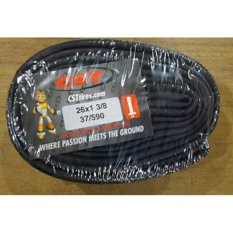 Paire De Chambres à Air 26x1 3/8 (650A) Pour Vélo Ancien | Valve Schrader