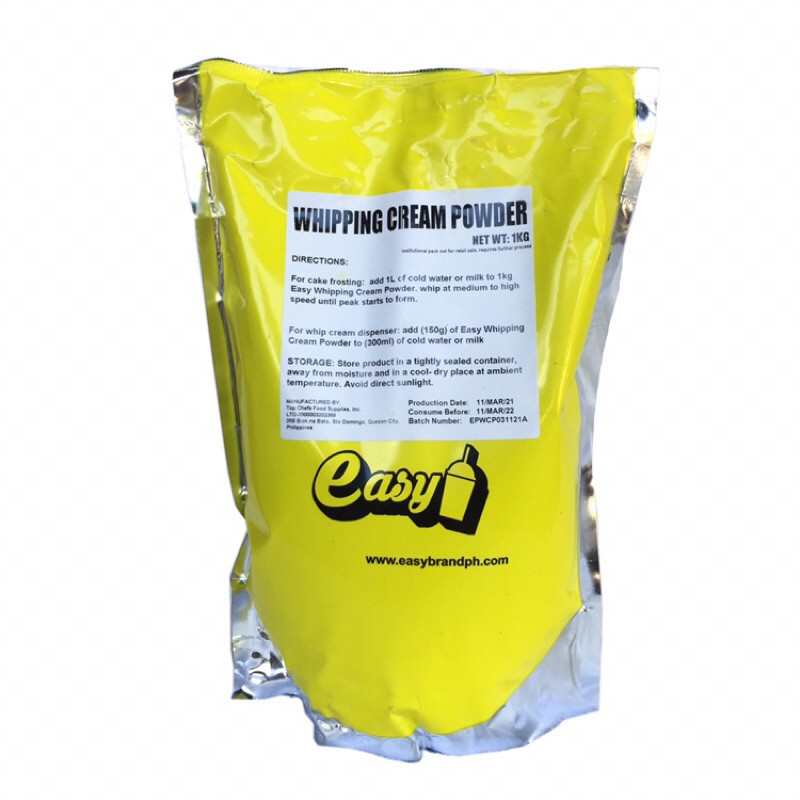 EASY BRAND Whipping cream powder(Original) Shopee Philippines