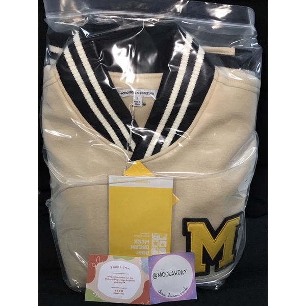 ONHAND] TXT - MOA CAMPUS VARSITY JACKET | Shopee Philippines