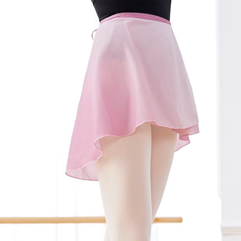 Ballet Skirt Toddler Girls Ballet Tutu Wrap Skirt – Chiffon Dance - Foto 9
