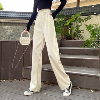 Ginza6 READY STOCK Women Long Harem Pants Elegant Casual Fashion Office  Trousers 9122#