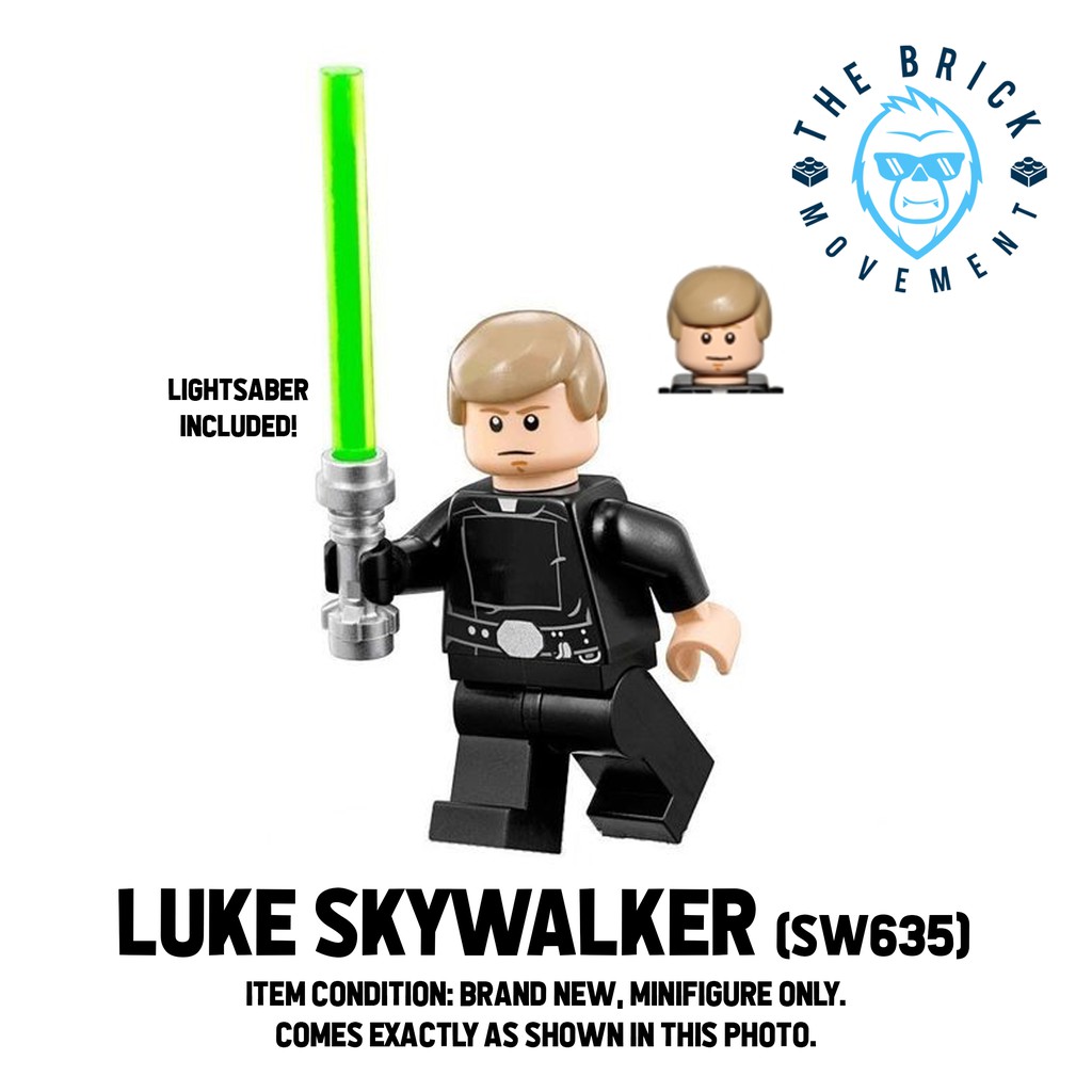 Luke skywalker lego discount minifigure