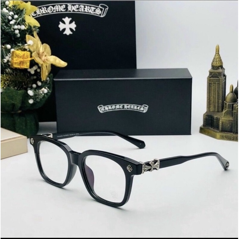 Chrome Heart Cox Ucker eyeglass frames for men and High