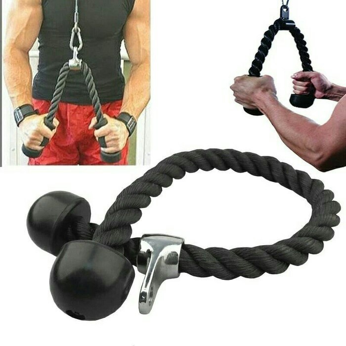 Triceps Muscle Exercise Tricep Rope Workout Gym Fitness | Shopee ...